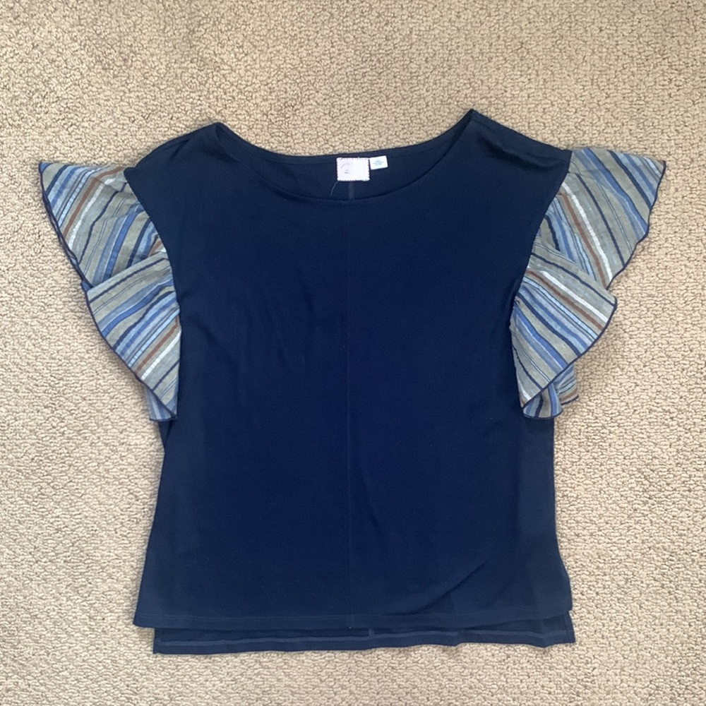 Anthropologie Flutter Sleeve Too